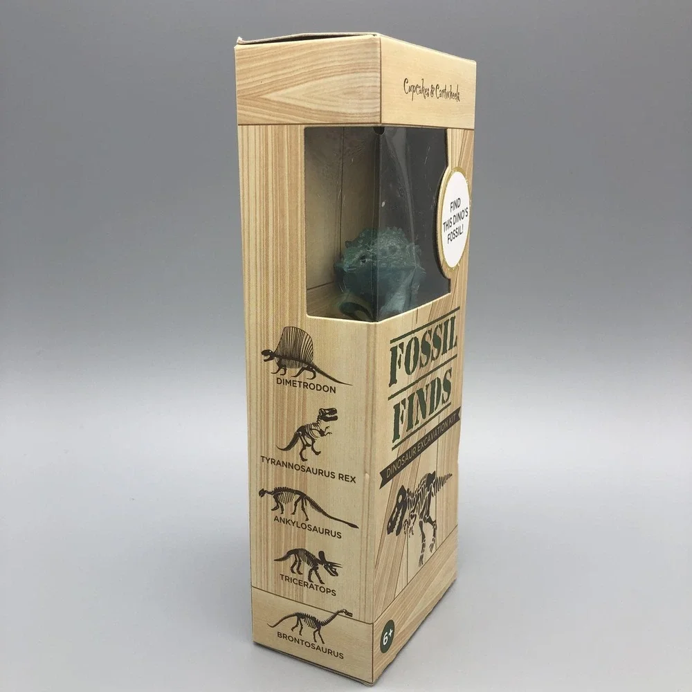 Fossil Finds Dinosaur Excavation Kit Ankylosaurus Toy Dig STEM Gift New 6+ Paleo